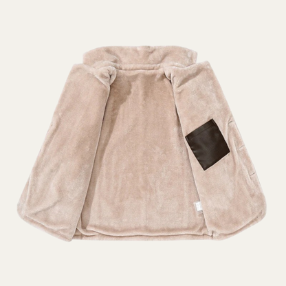 Warm Synthetic Lined Men's Blazer Coat
