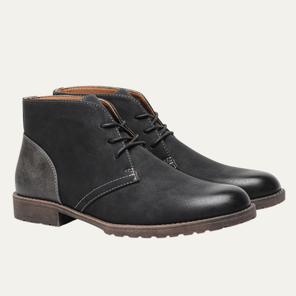 Classic Mens Brown Leather Smart Boots