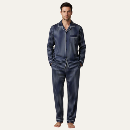 Classic Plaid Sleepwear Set for Men