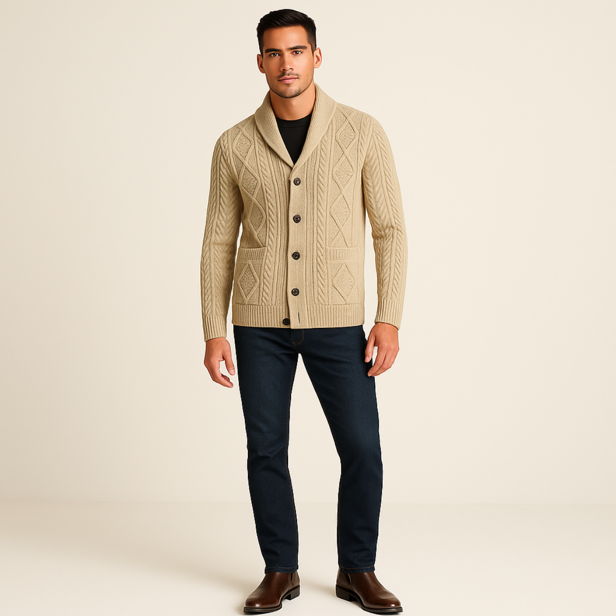 Luxury Soft Cashmere Sweater for Men