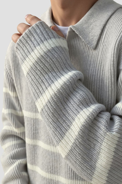 Timeless Quarter Zip Sweater for Men