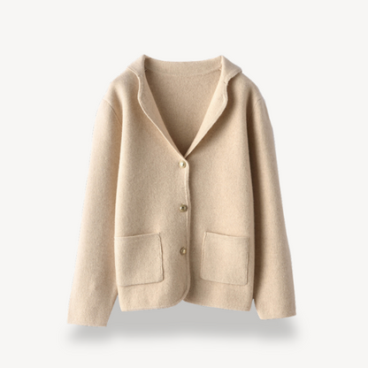 Ladies Soft Button Cardigan Sweater