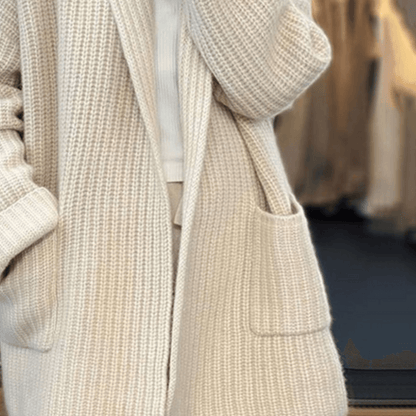 Soft Women's Knit Long Cardigan Sweater