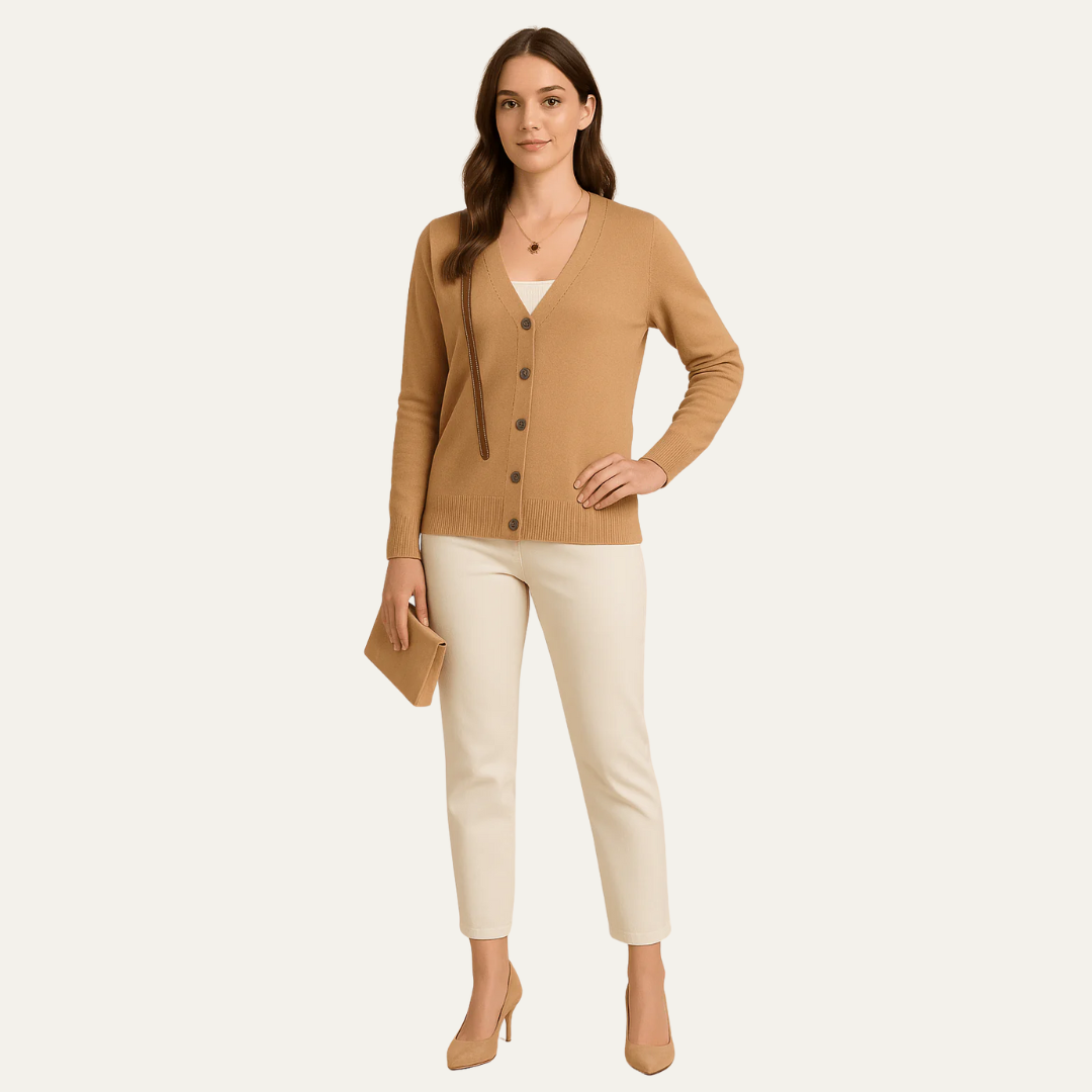 Women's Simple Open Front Sweater
