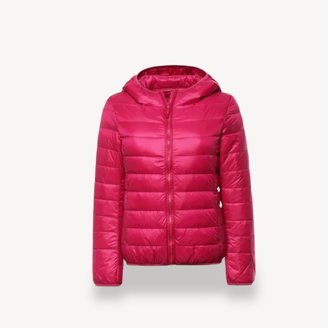Lightweight Women's Down Filled Parka Jacket