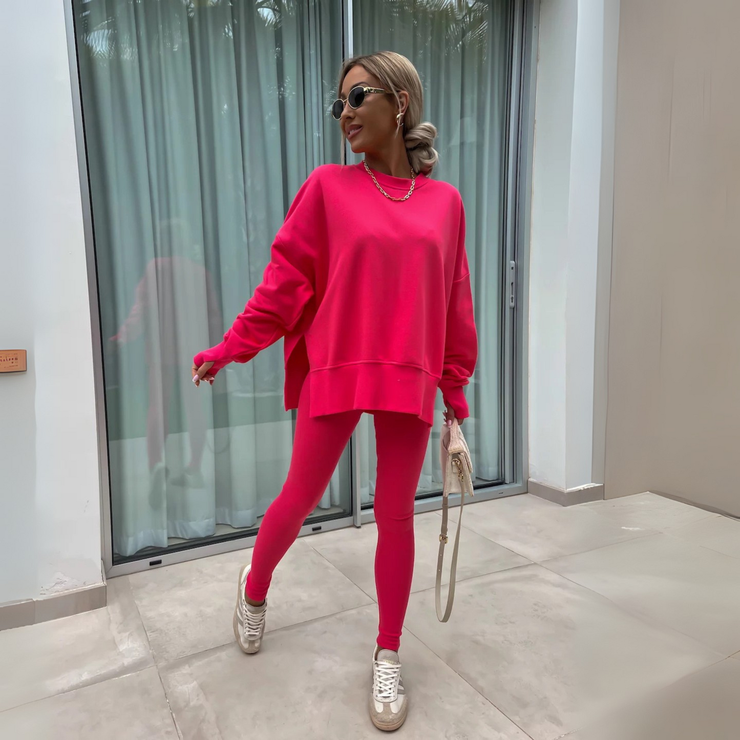 Comfy Long Sleeve Tracksuit Set