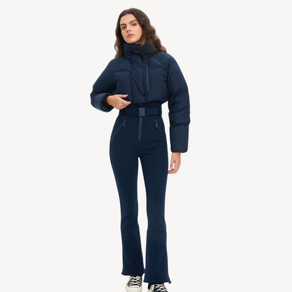 Ladies' Quilted Jacket with Matching Trousers