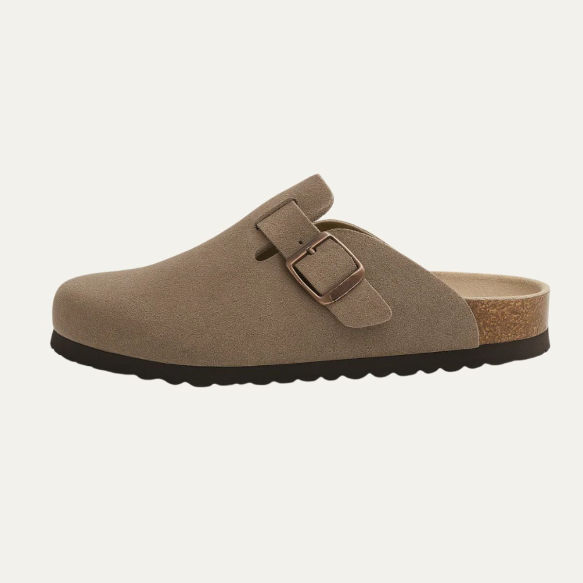 Classic Tan Suede Moccasin Slippers for Men - OutfitLondon