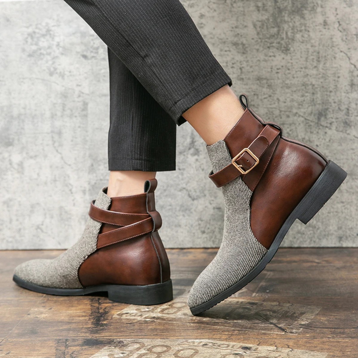 Men's Smart Leather Chelsea Ankle Boots