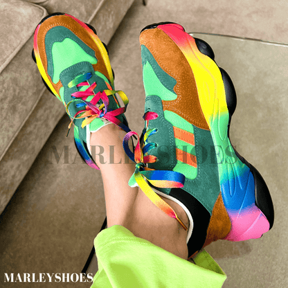 Comfortable Arch Support Colorful Shoes