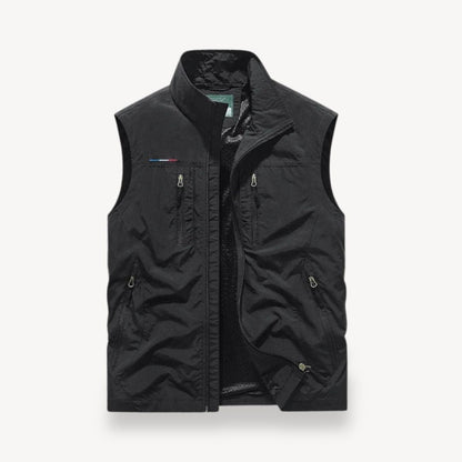Breathable Mens Casual Sleeveless Jacket