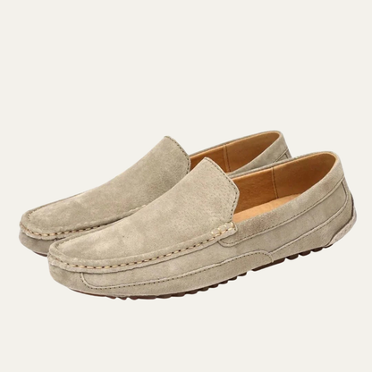 Luxury Leather Slip On Moccasins