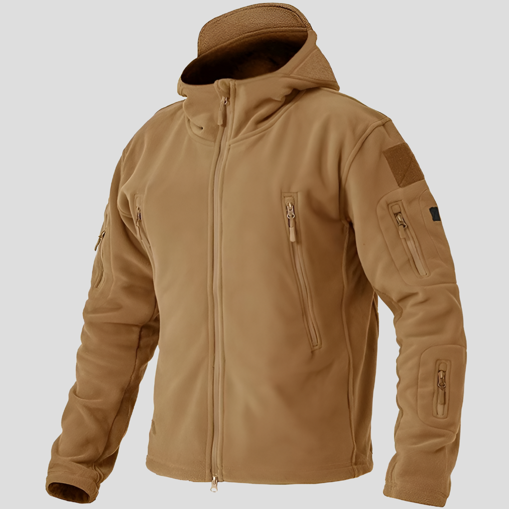 Warm Water Resistant Mens Fleece Coat