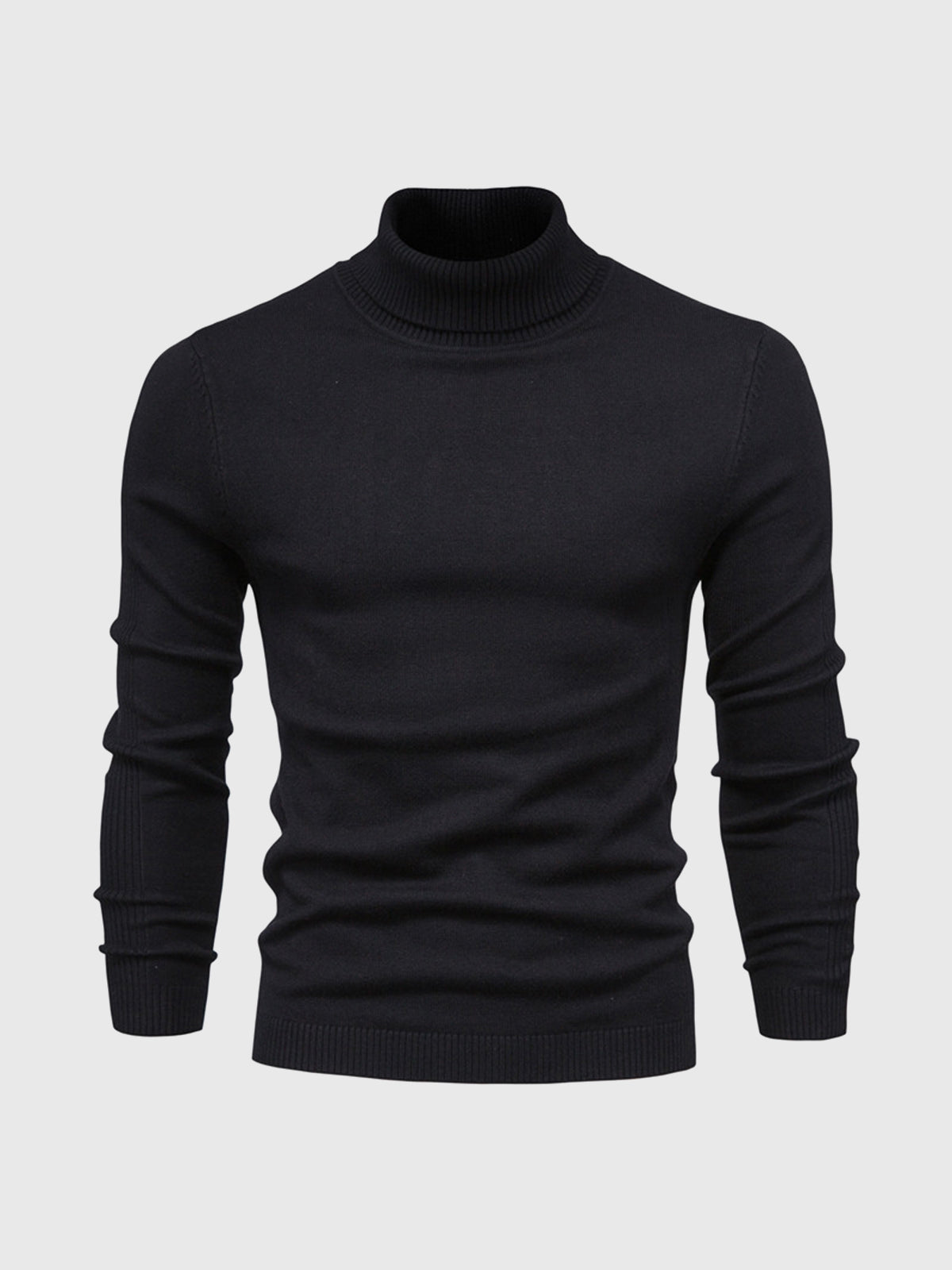 Premium Soft Mens Turtleneck Sweater