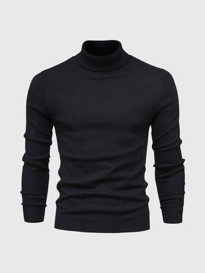 Premium Soft Mens Turtleneck Sweater