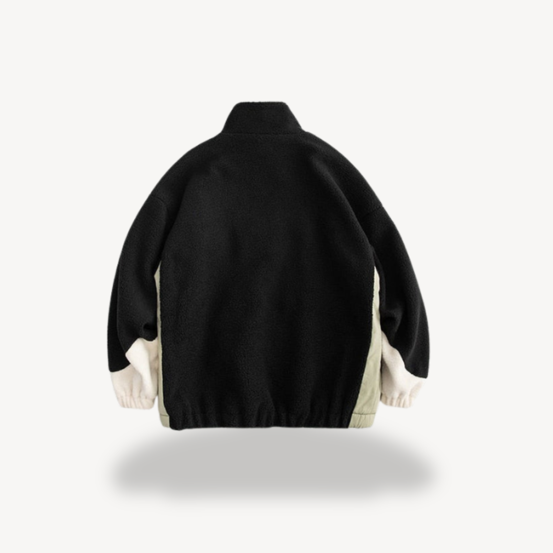 Men's Thermal Blocked Fleece Jacket