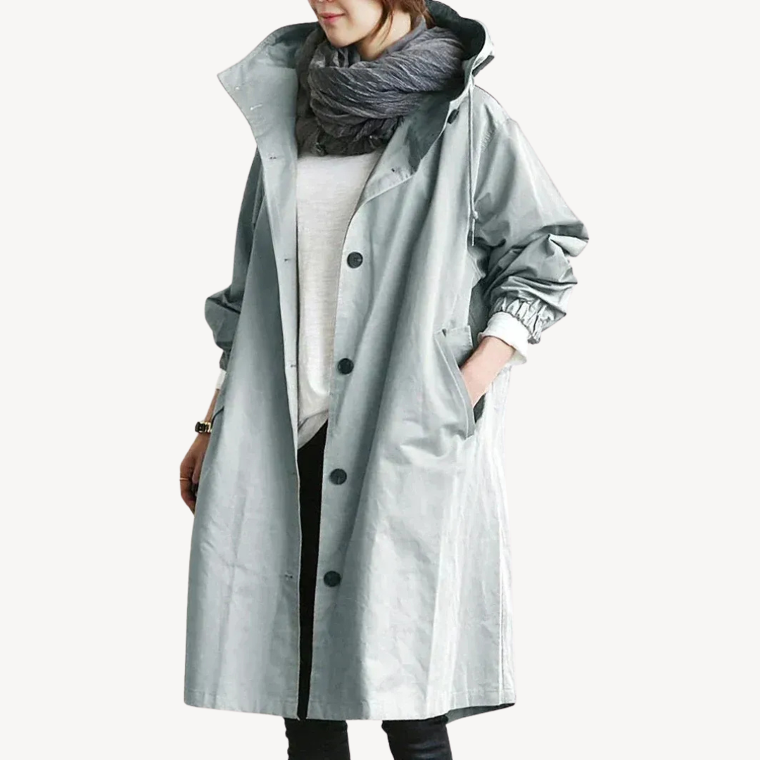 Ladies Classic Raincoat - OutfitLondon