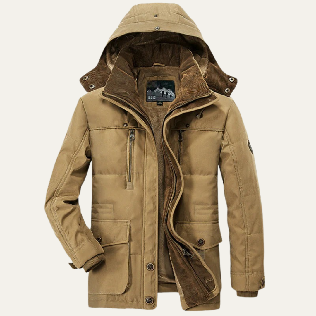 Warm Waterproof Hooded Outdoor Jacket
