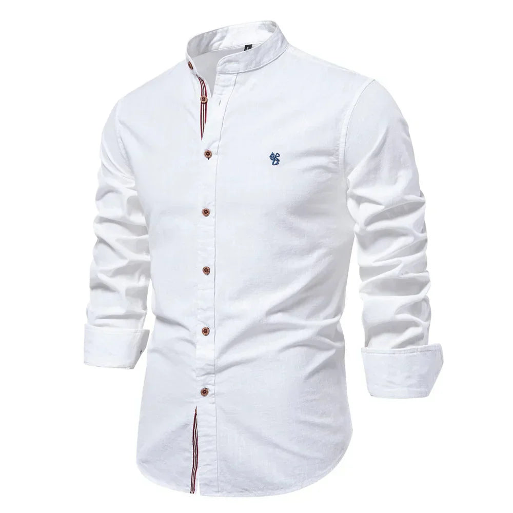 Regular Fit Casual Mens Dress Shirt