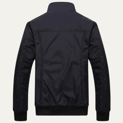 Slim Fit Men's Water Repellent Bomber Jacket