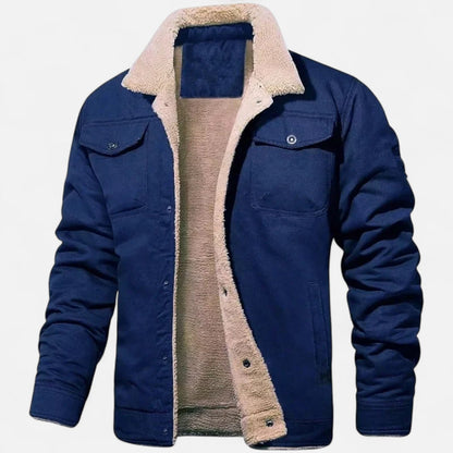 Stylish Mens Insulated Parka Coat