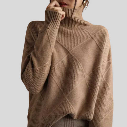 Premium Ribbed Crew Neck Sweater - OutfitLondon