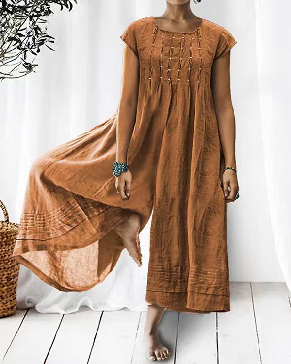 Loose Fit Summer Women's Jumpsuit