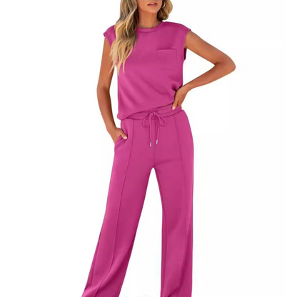 Relaxed Fit Comfortable Summer Loungewear Set