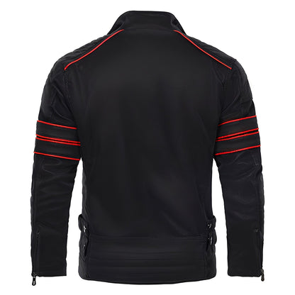 Tough Biker Premium Leather Motorbike Jacket