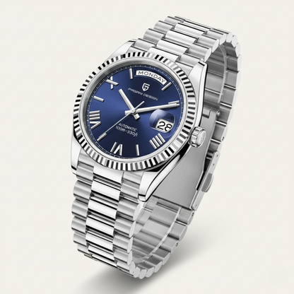Classic Vintage Leather Mens Watch