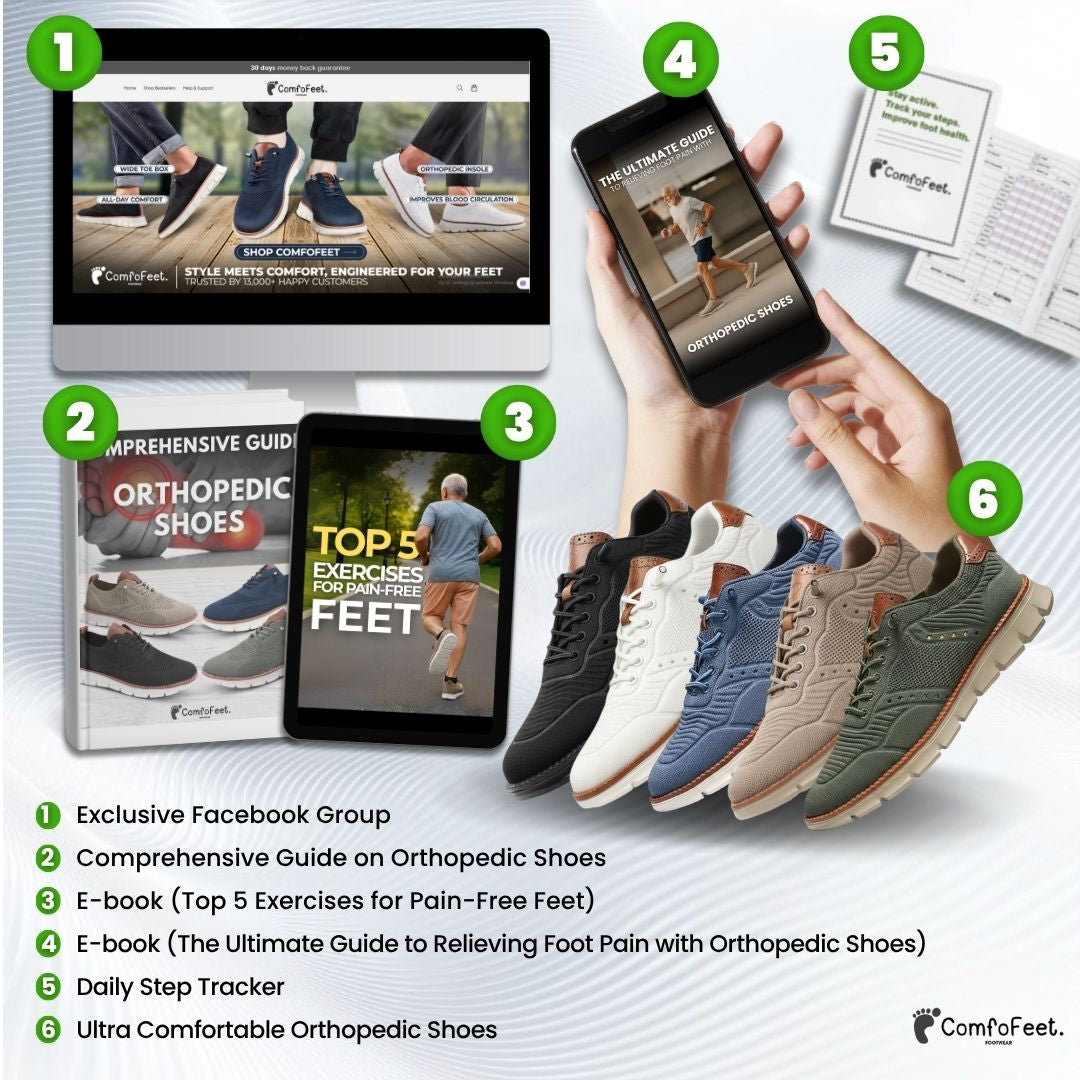 Comfortable Orthotic Walking Shoes for All Day Support