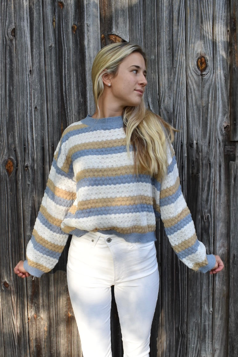 Warm Cozy Cable Knit Sweater
