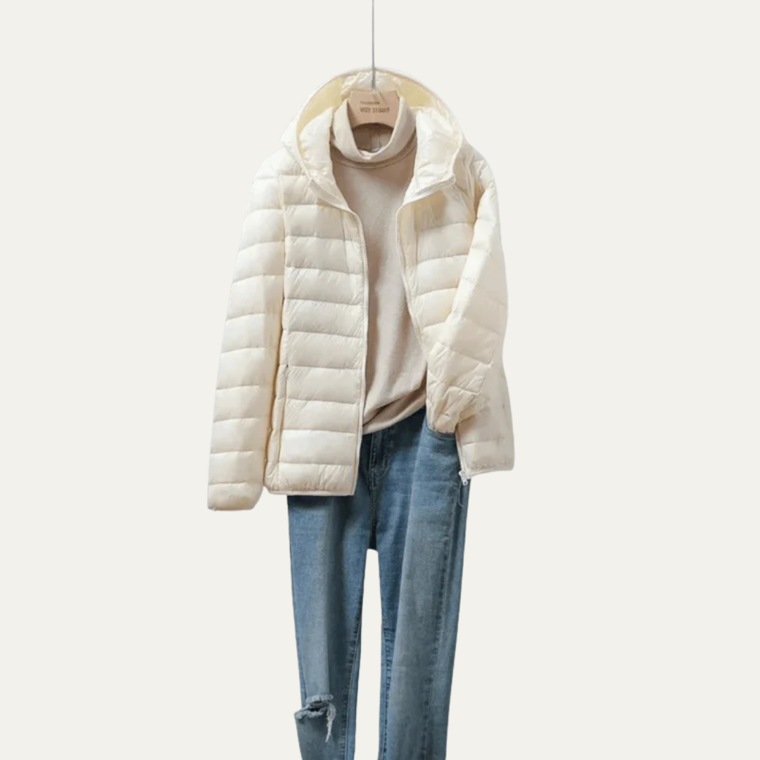 Waterproof Lightweight Women's Down Puffer Coat