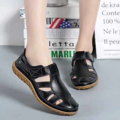 Comfortable Leather Flip Flop Sandals