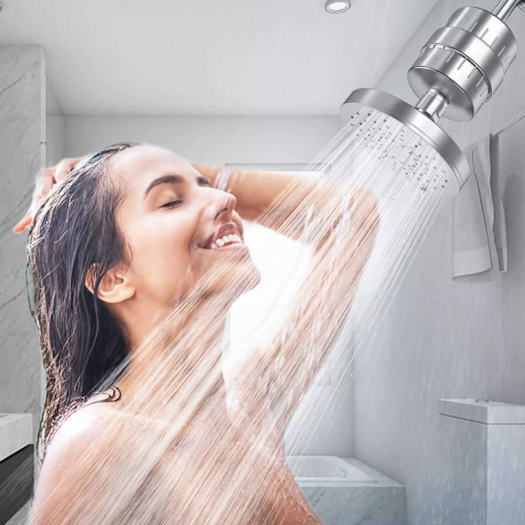 Cleansing Showerhead for Gentle Skin and Shiny Hair - OutfitLondon