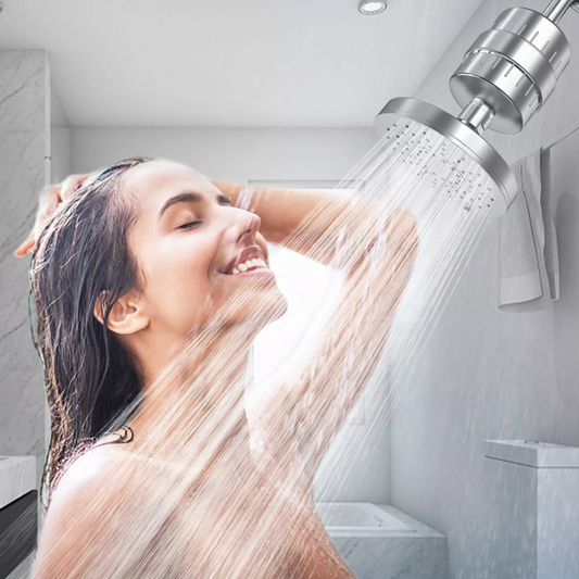 Cleansing Showerhead for Gentle Skin and Shiny Hair - OutfitLondon