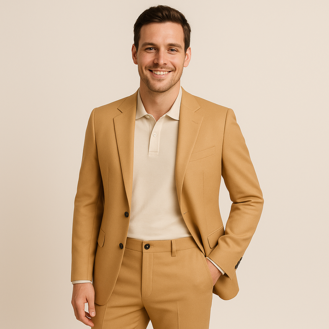 Classic 2 Piece Mens Formal Business Suit