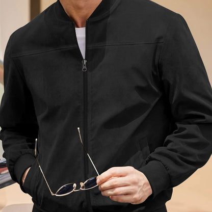 Luxury Brown Leather Mens Jacket