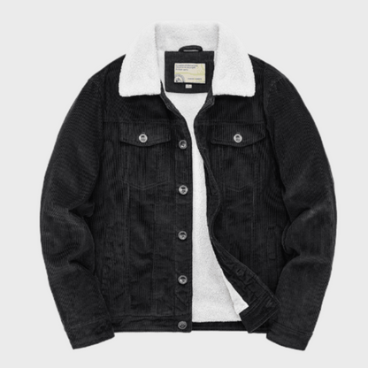 Warm Fleece Lined Casual Denim Jacket