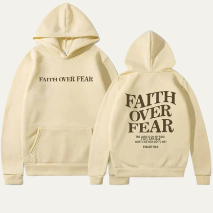 Spiritual Quote Graphic Hooded Sweatshirt