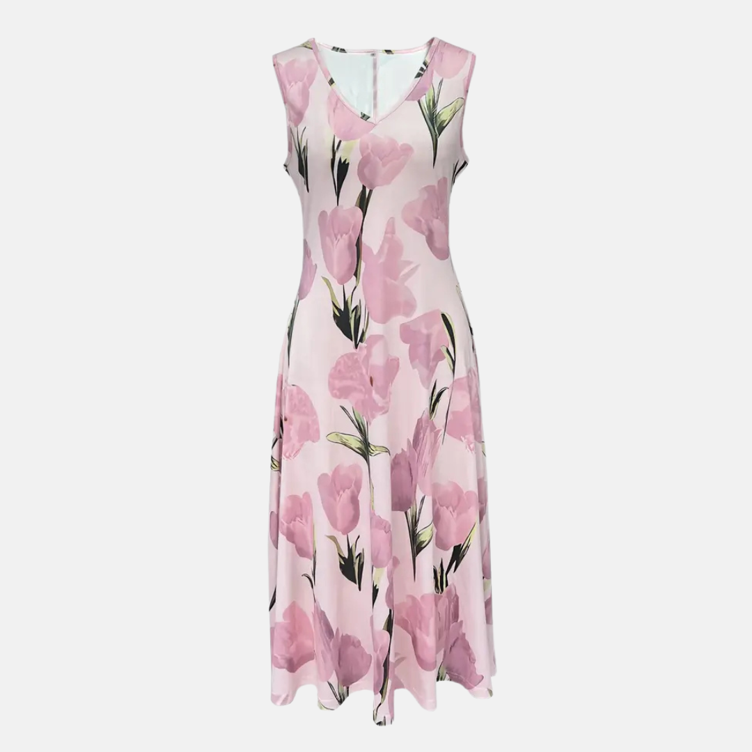 Boho Chic Floral Maxi Dress