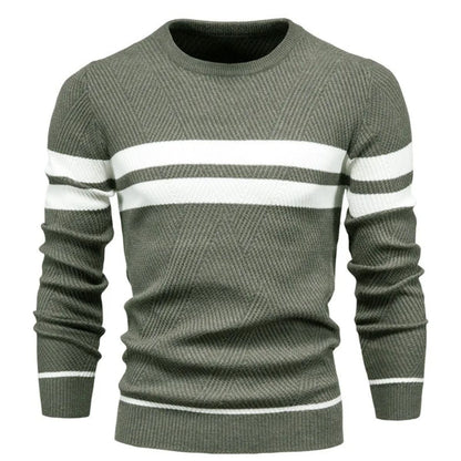 Stylish Mens Long Sleeve Fall Sweater