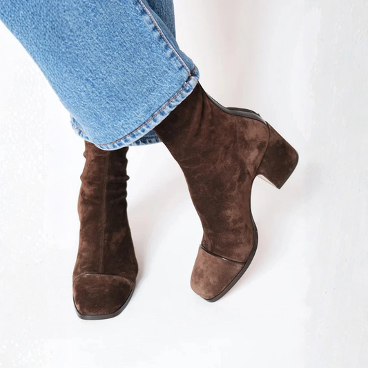 Luxurious High Heel Ankle Boots - OutfitLondon