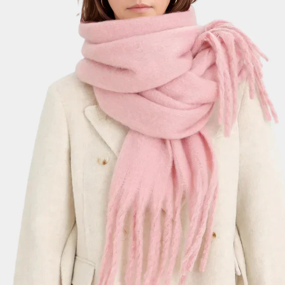 Big Soft Fringe Scarf Wrap