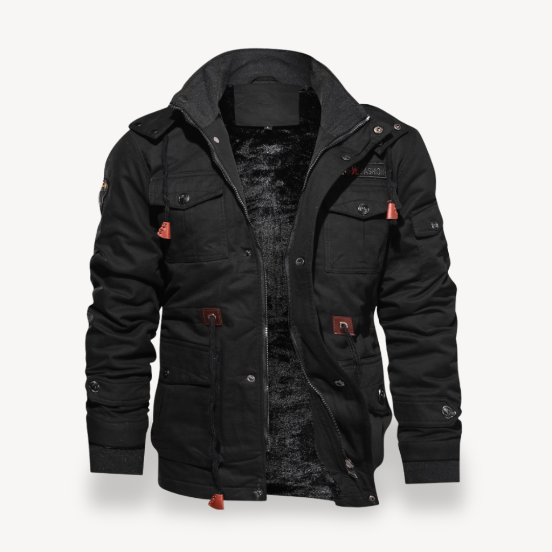 Thermal Fleece Men's Winter Coat