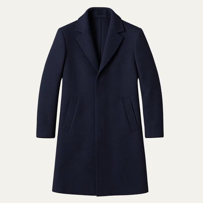 Classic Fit Men's Knee Length Coat
