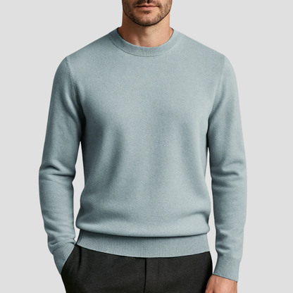 Luxury Crew Neck Cashmere Sweater