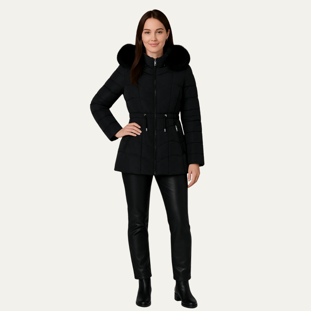 Women's Stylish Mid-Length Down Jacket