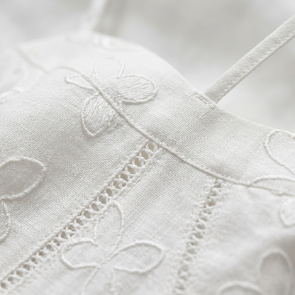 Boho Chic Embroidered Maxi Dress for Women