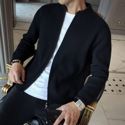 Comfy Men's Knitted Crew Sweater